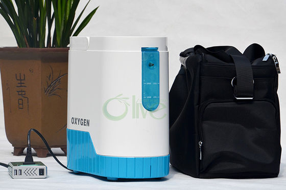 Elderly Continuous Flow Portable Oxygen Concentrator, lekki mobilny generator tlenu